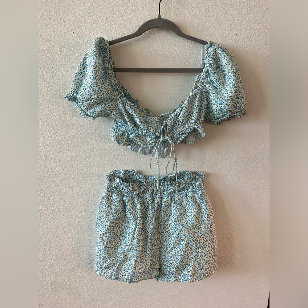 Lush two piece floral set